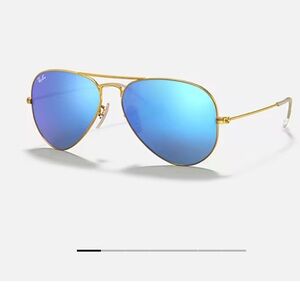 Blue Flash Lense Ray Ban Aviators